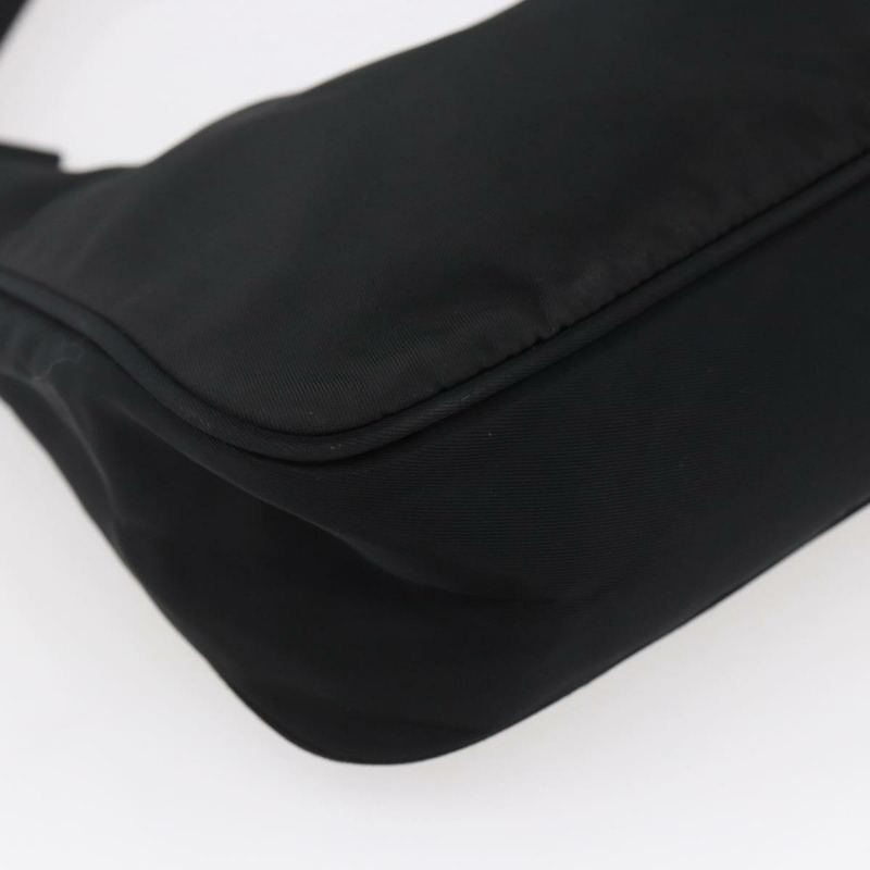 【日本直送】PRADA 尼龍手提包 黑色 銀色 正品 150135-13