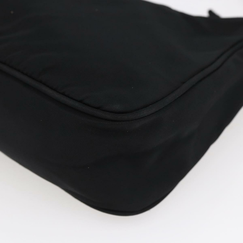 【日本直送】PRADA 尼龍手提包 黑色 銀色 正品 150135-14