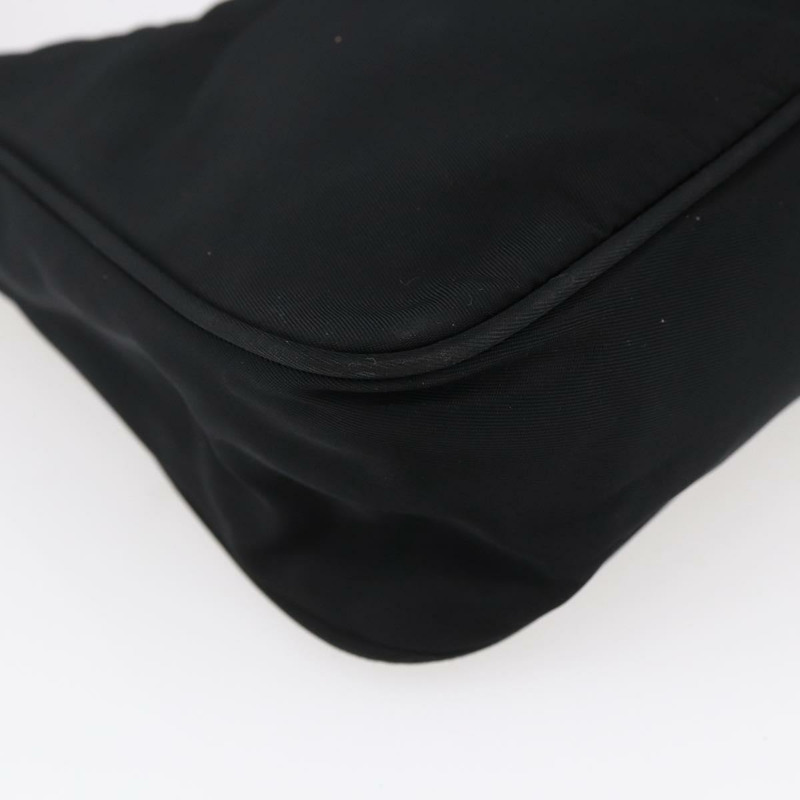 【日本直送】PRADA 尼龍手提包 黑色 銀色 正品 150135-15