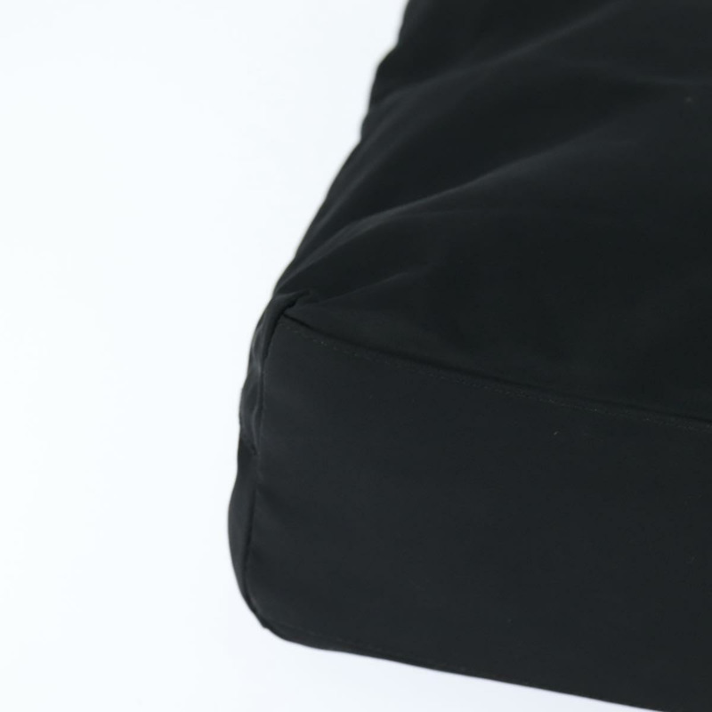 【日本直送】PRADA 尼龍托特包 黑色 銀色 Auth bs30471-8