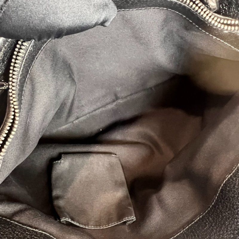 GUCCI 120837 黑色帆布單肩包-8