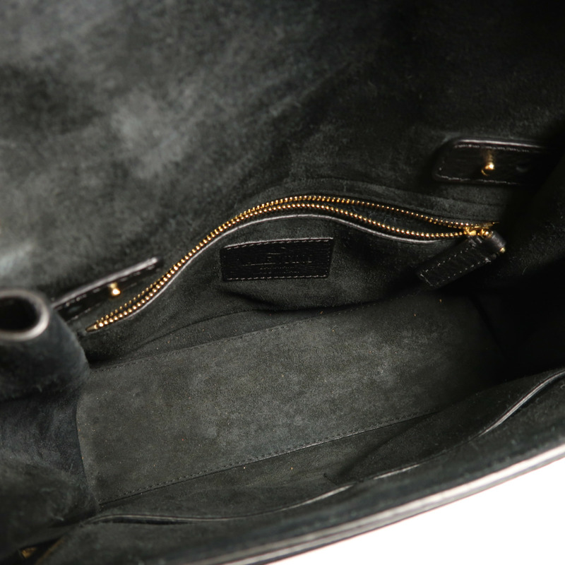 Valentino 牛皮皮革2 Way Shoulder金扣手挽肩背兩用袋-4