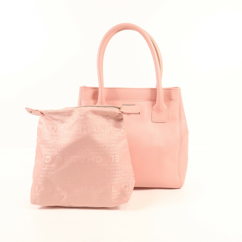 CHANEL 牛皮皮革Tote Bag手挽袋-10