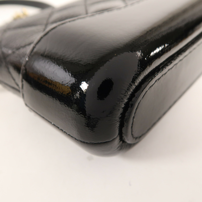 CHANEL 牛皮皮革Gabrielle Wallet On Chain鏈帶肩背袋-15