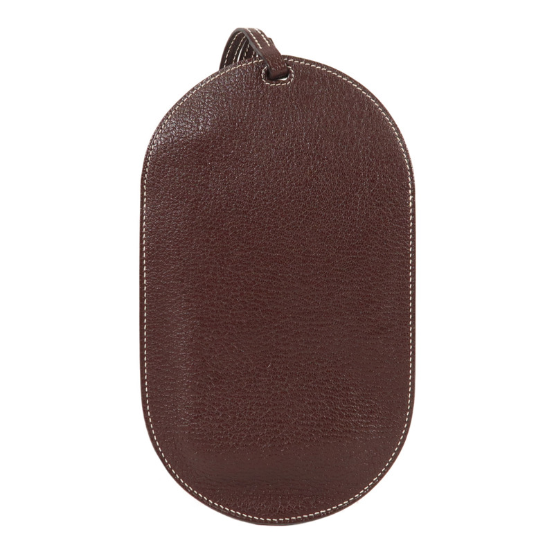 HERMES Mysore皮革In The Loop Phone To Go Wink GM銀扣肩背袋Rouge Sellier-1