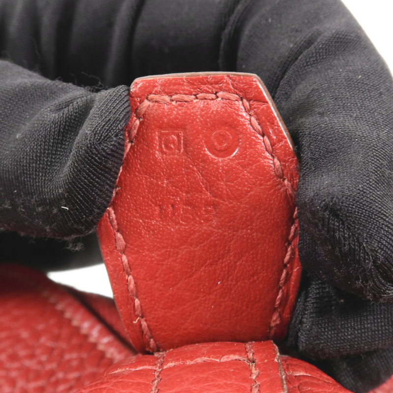 HERMES Clemence皮革Bolide 31銀扣手挽肩背兩用袋Vermillon-6