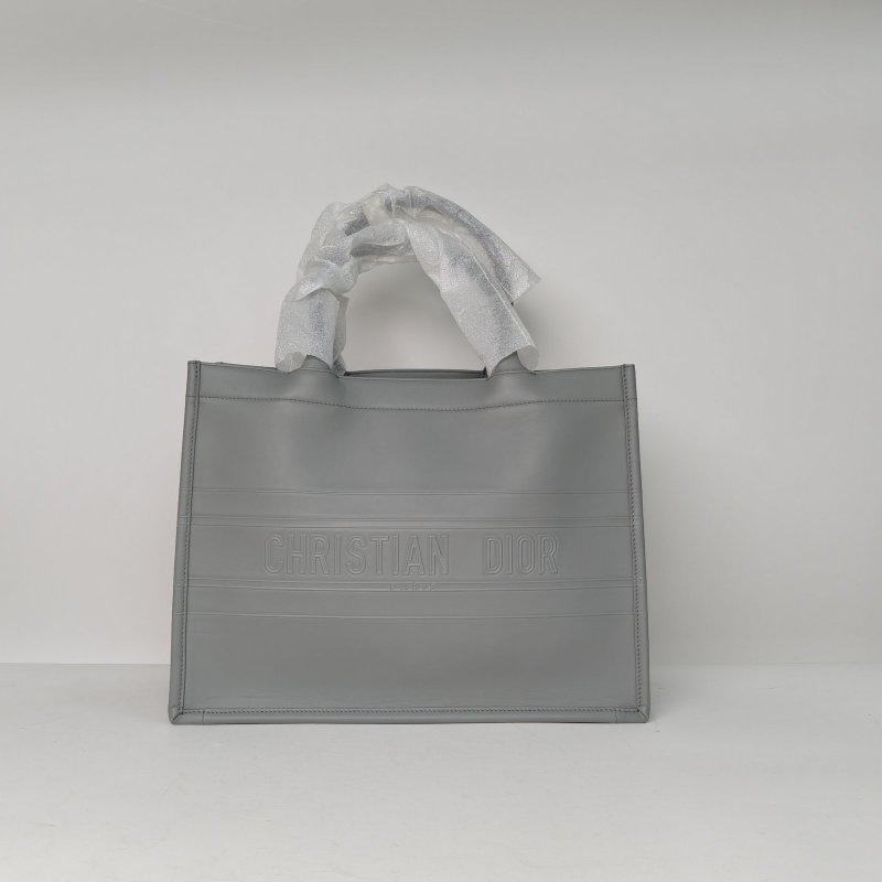 DIOR BookTote中號36灰色牛皮無2021肩背包-0