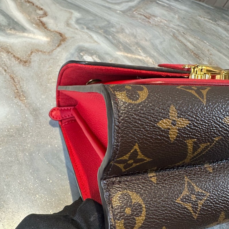 LV/路易威登 Victoire維多利亞 鏈條包 肩背包斜背包 晶片款-8