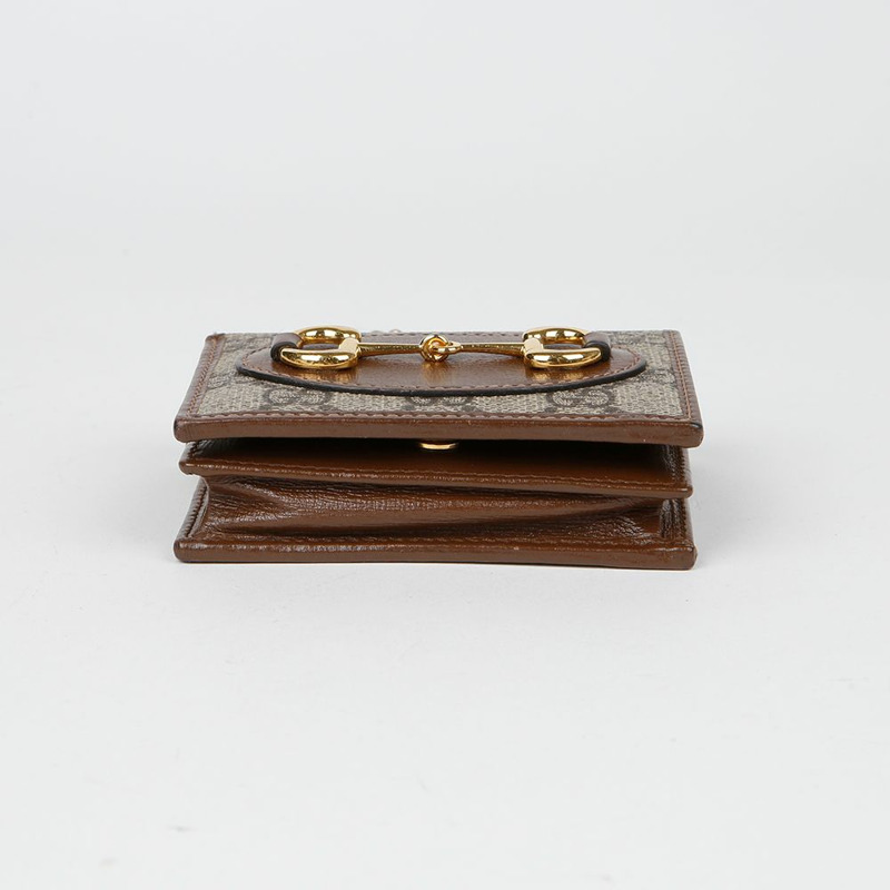 GUCCI GG Supreme 鏈條卡包 623180-5