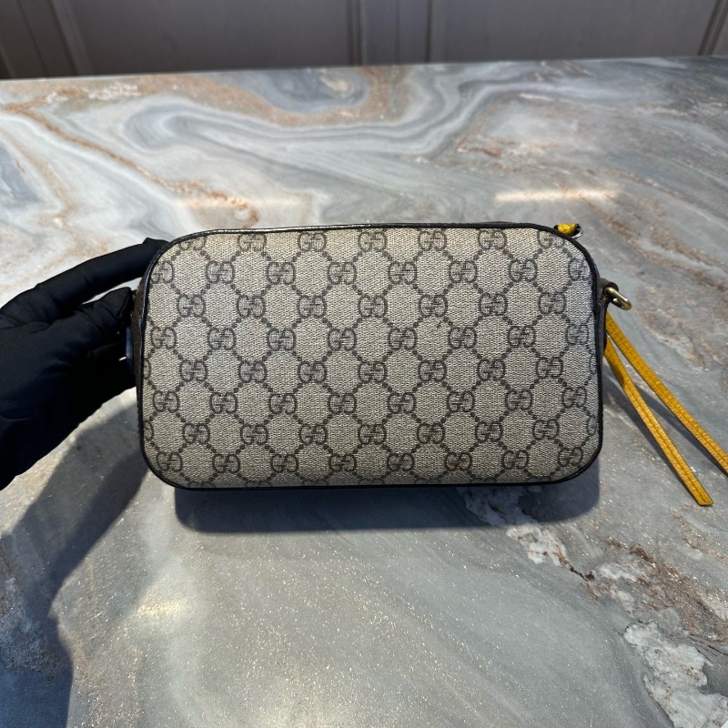 Gucci/古馳 虎頭相機包 寬肩帶舒適時尚 明星同款-3