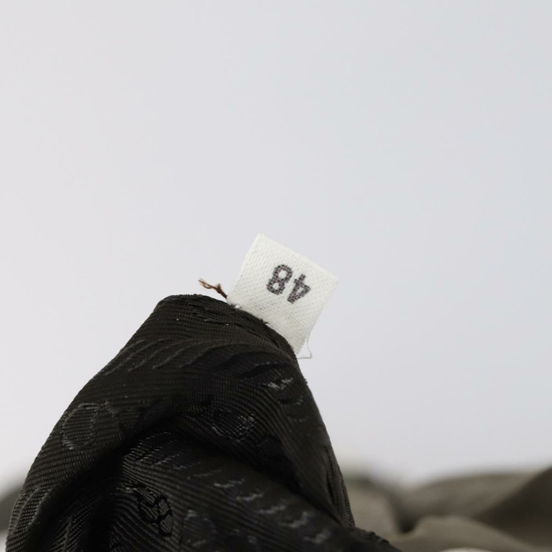 【日本直送】PRADA 雙肩包 尼龍 灰色 銀色 Auth bs30075-11