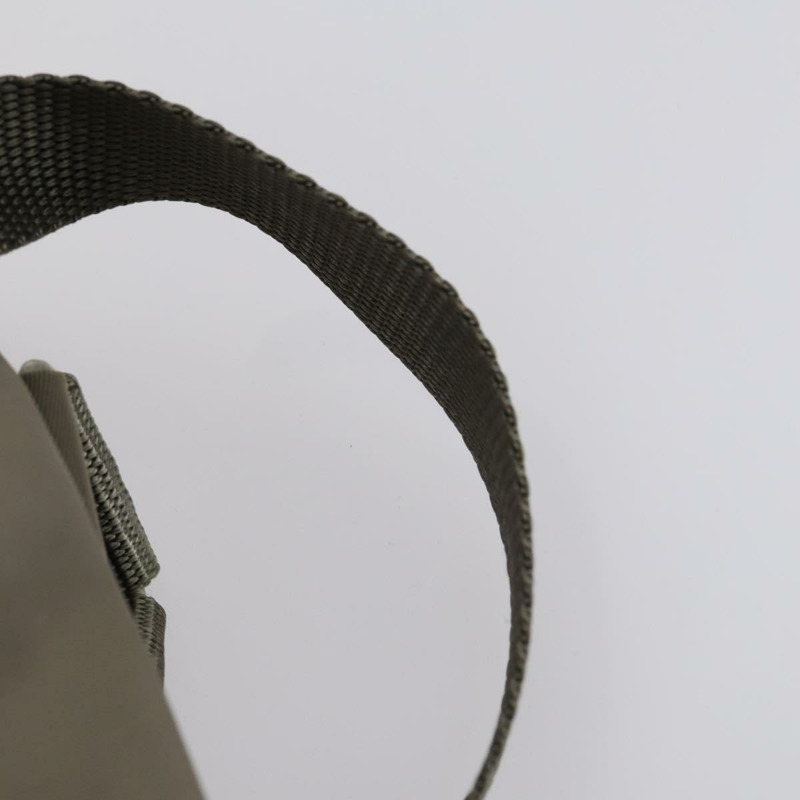 【日本直送】PRADA 雙肩包 尼龍 灰色 銀色 Auth bs30075-13