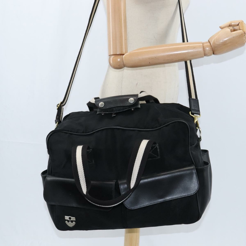 【日本直送】BALLY 波士頓包 尼龍皮革 兩用 黑色 銀色 金色 正品 121353-21
