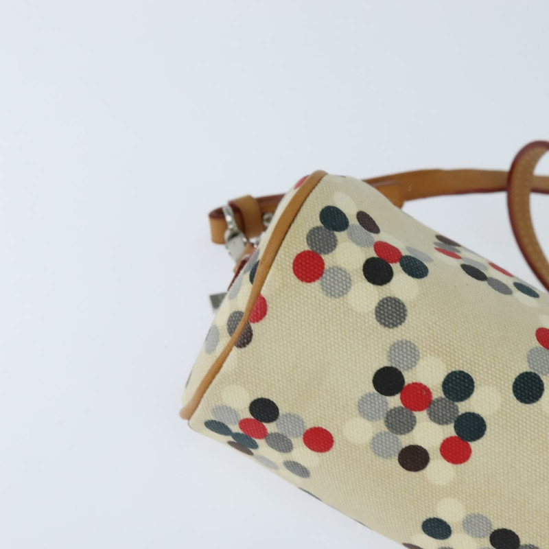 【日本直送】BURBERRY 手提包 帆布 兩用 米色 銀色 正品 146487-14