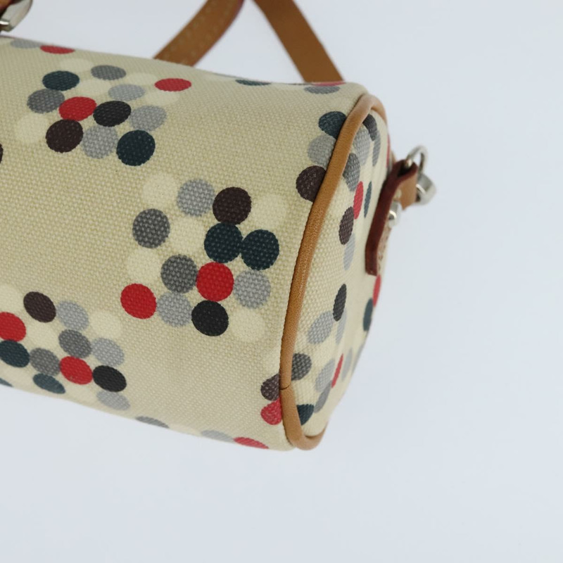 【日本直送】BURBERRY 手提包 帆布 兩用 米色 銀色 正品 146487-17