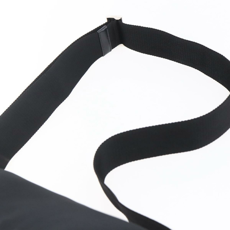 【日本直送】PRADA 單肩包 尼龍 黑色 銀色 正品 am9570V-13