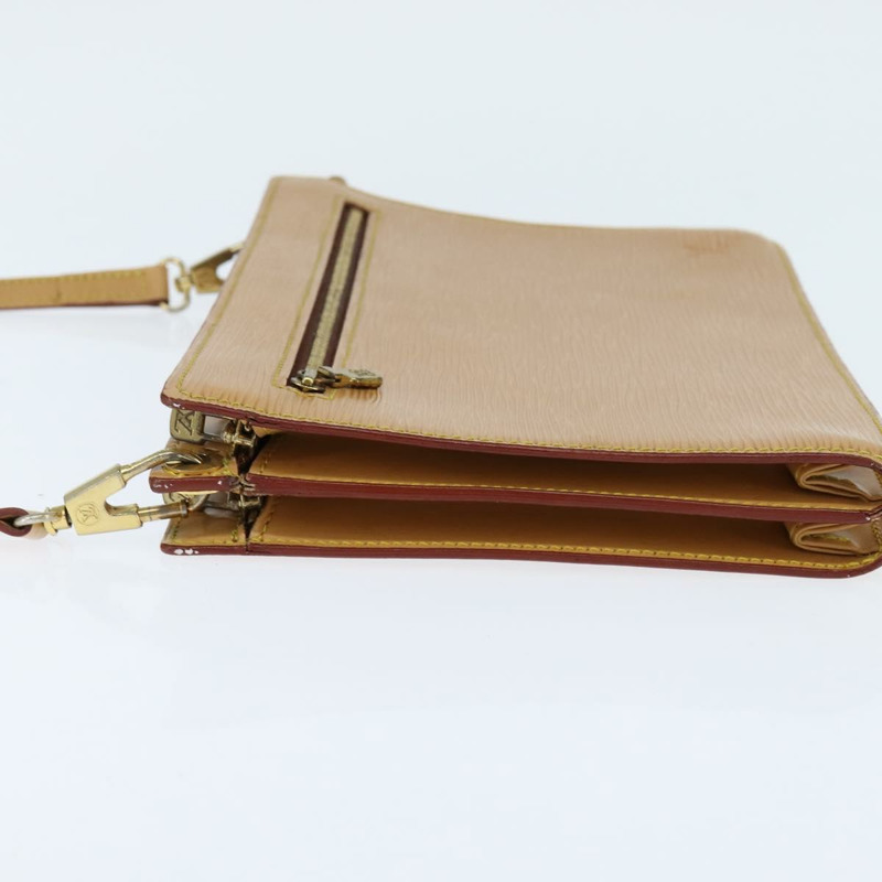 【日本直送】路易威登 Epi Angian 米色單肩背包 M52116 LV 正品 BA7220-2