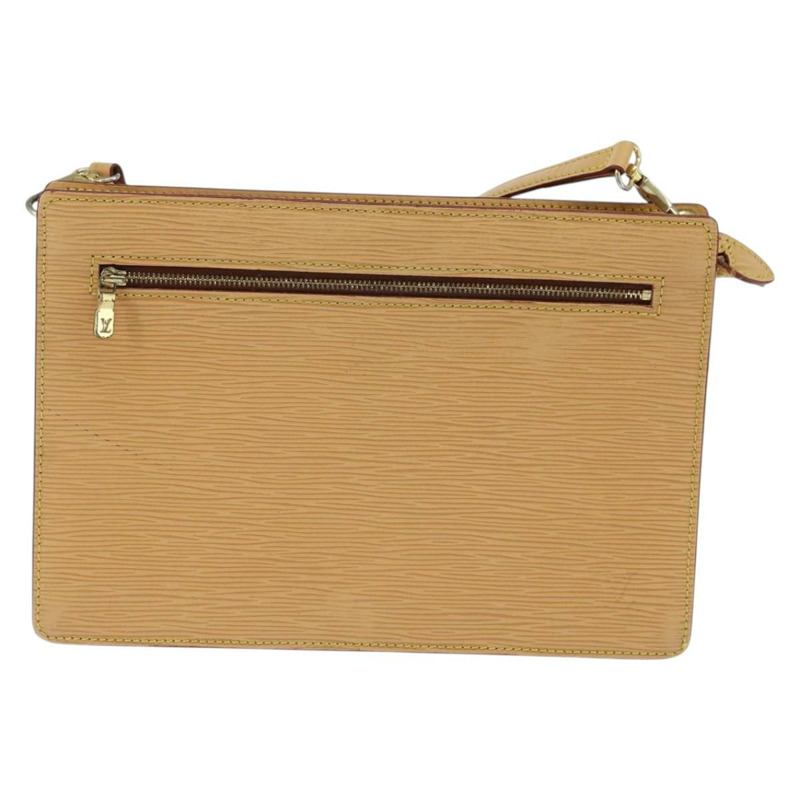 【日本直送】路易威登 Epi Angian 米色單肩背包 M52116 LV 正品 BA7220-12