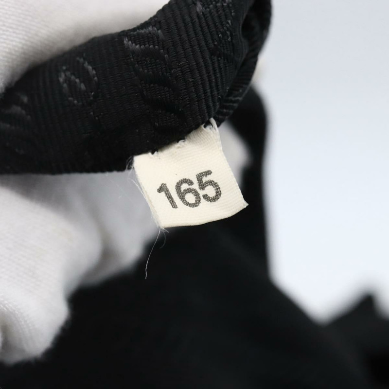 【日本直送】PRADA 尼龍黑色銀色單肩包 Auth 148792V-11