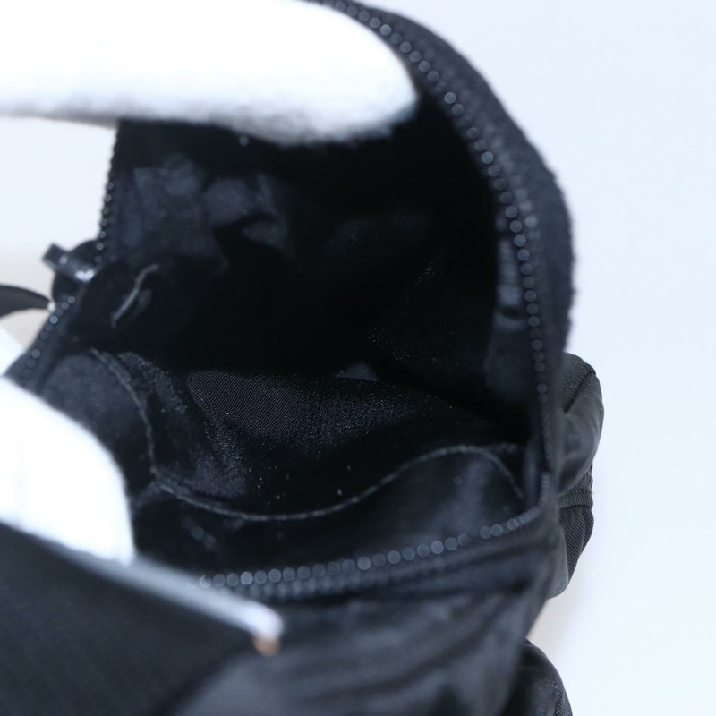 【日本直送】PRADA 尼龍黑色銀色單肩包 Auth 148792V-24