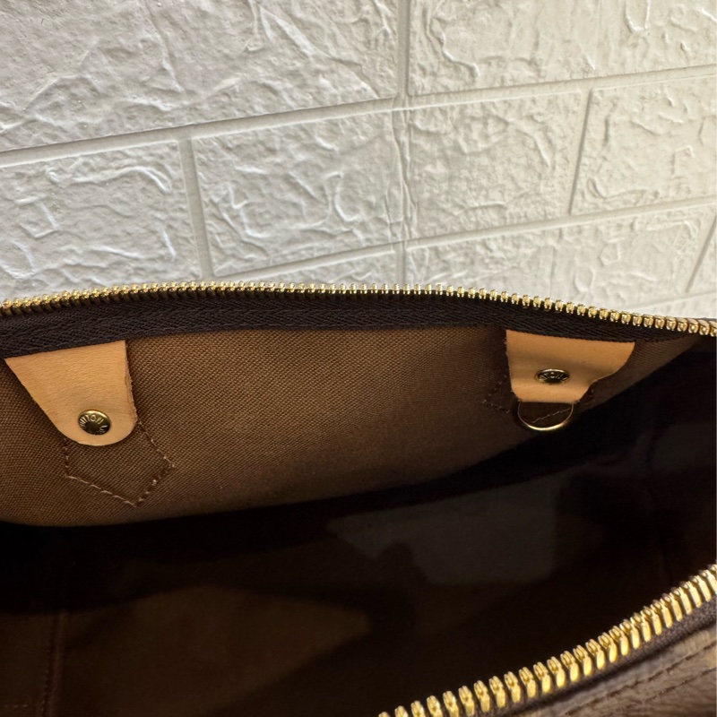 LV花紋speedy30背帶款-30