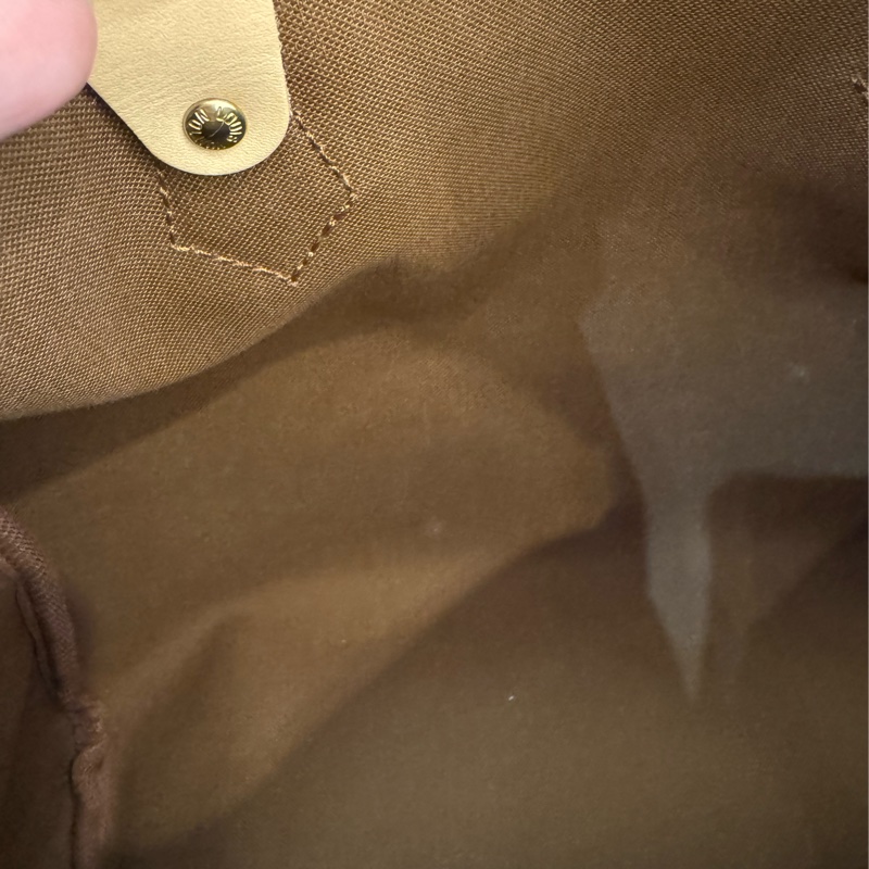 LV花紋speedy30背帶款-37