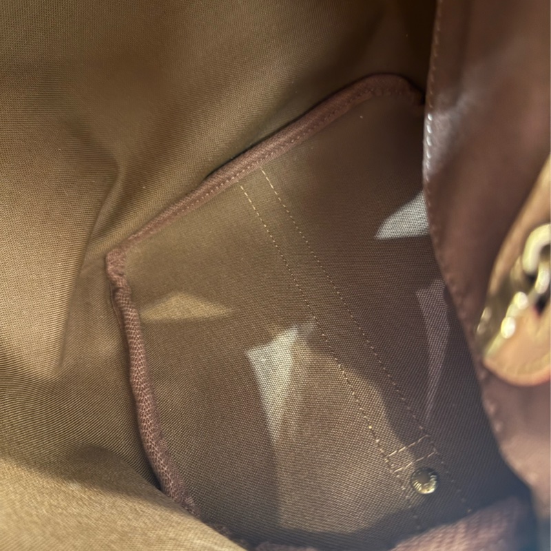 LV花紋speedy30背帶款-42