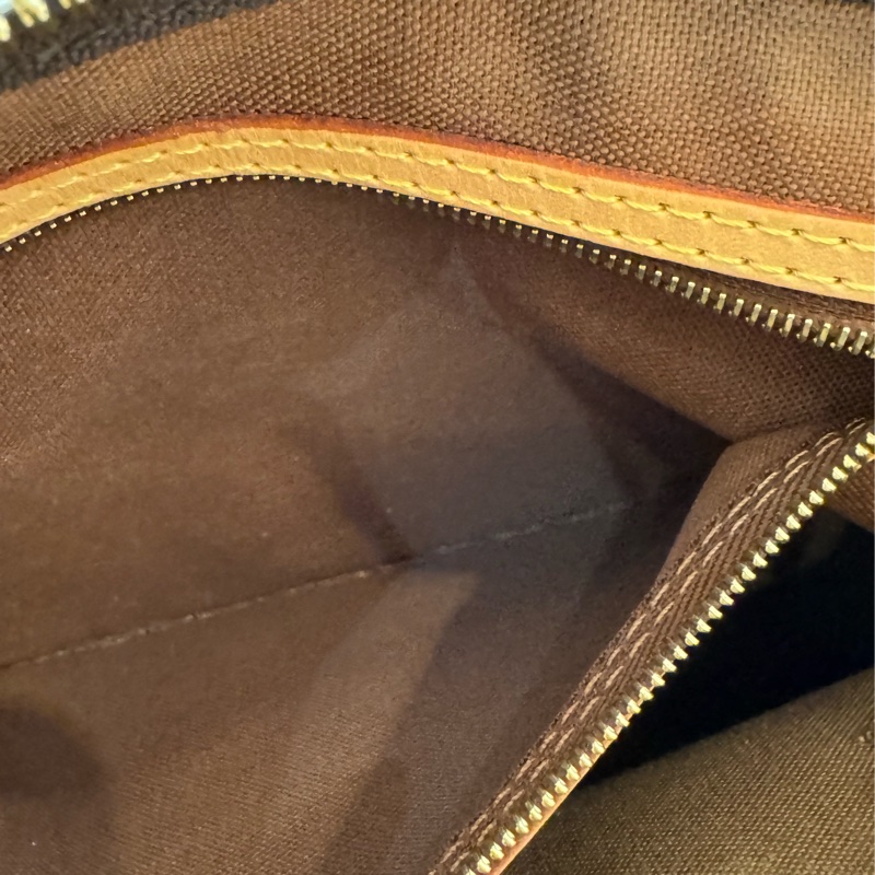 LV花紋speedy30背帶款-53