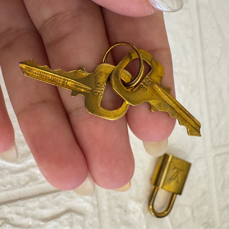 LV花紋speedy30背帶款-59