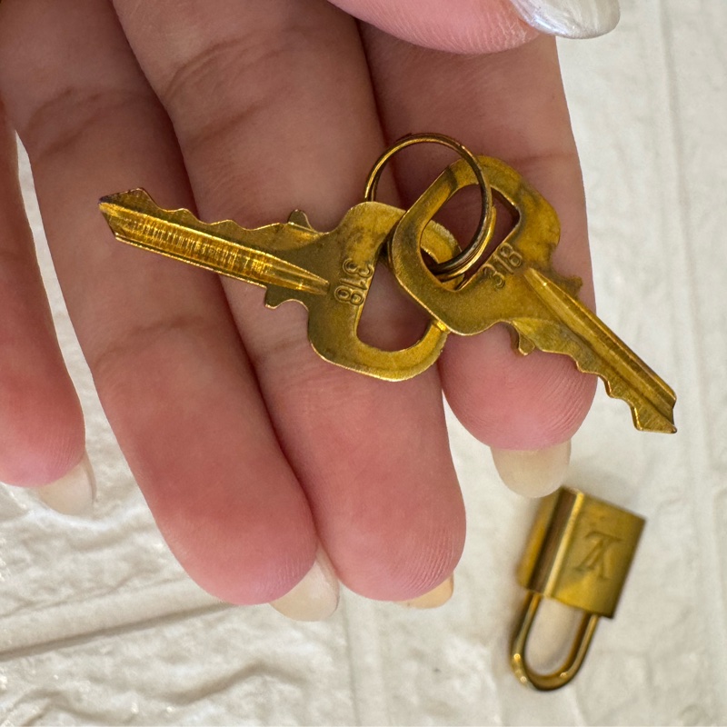 LV花紋speedy30背帶款-61