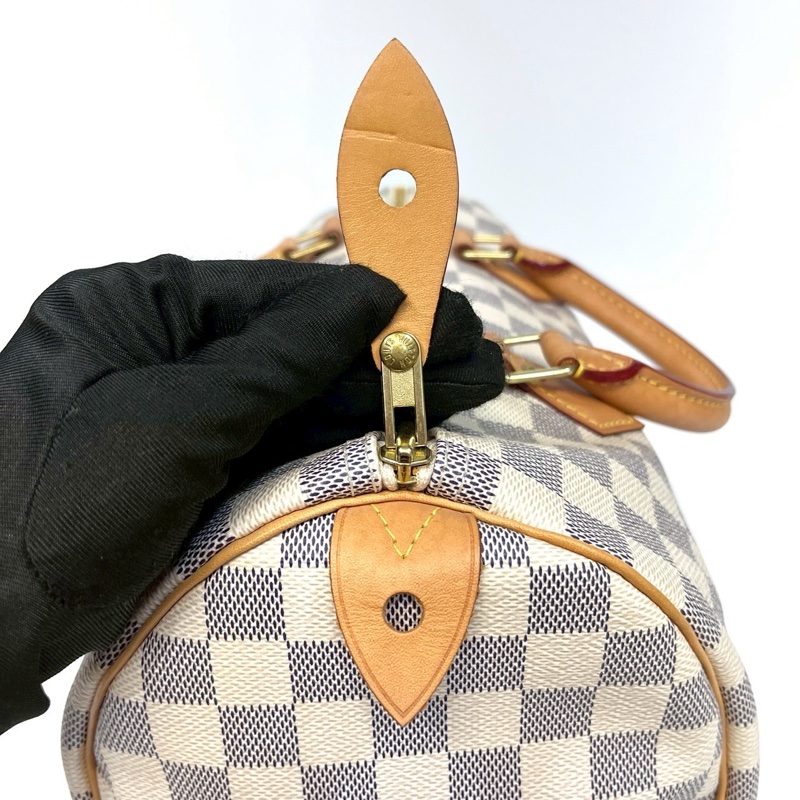 LV白色棋盤格speedy30-12