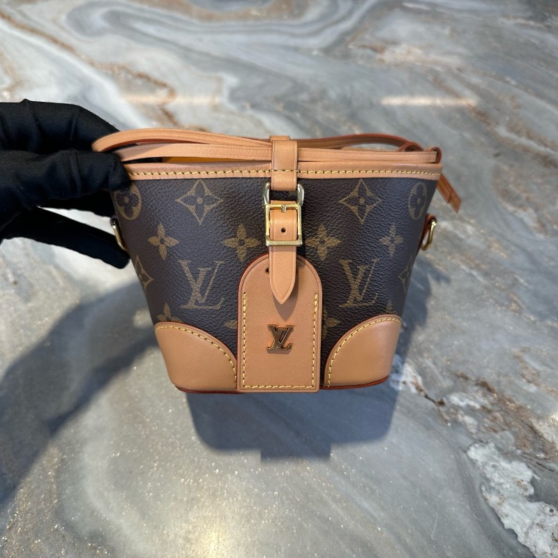 LV/路易威登 Noe purse秀款mini老花水桶包 燒麥包 斜背包肩背包-1