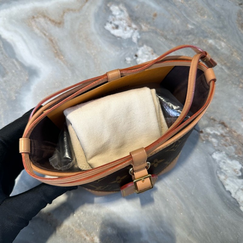 LV/路易威登 Noe purse秀款mini老花水桶包 燒麥包 斜背包肩背包-4