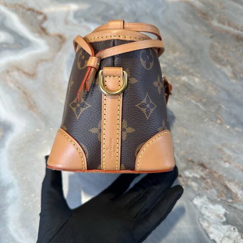 LV/路易威登 Noe purse秀款mini老花水桶包 燒麥包 斜背包肩背包-5