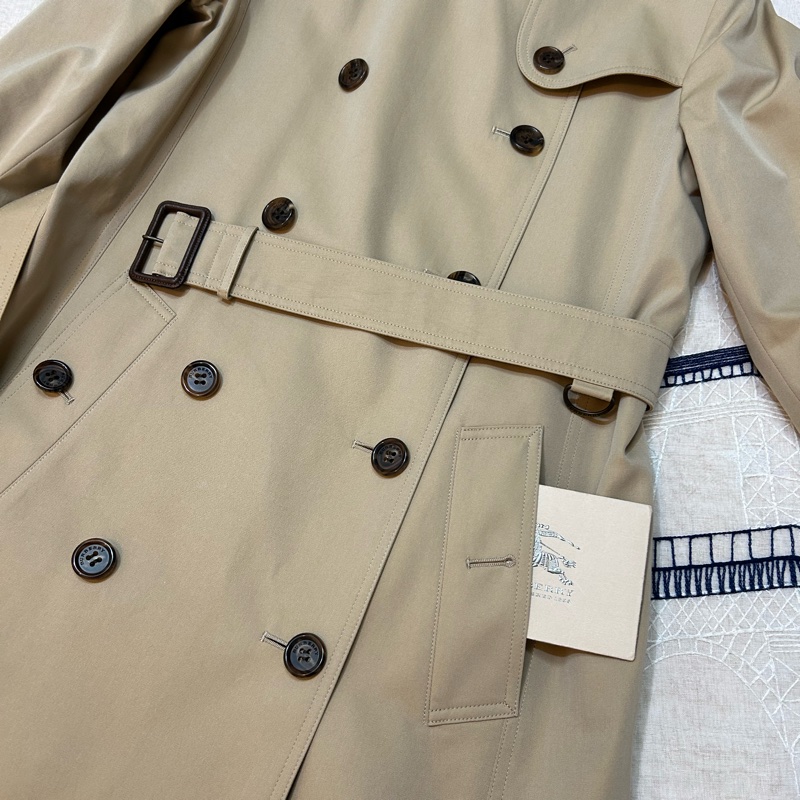 BURBERRY日系倫敦蜜色兩件式風衣38-5