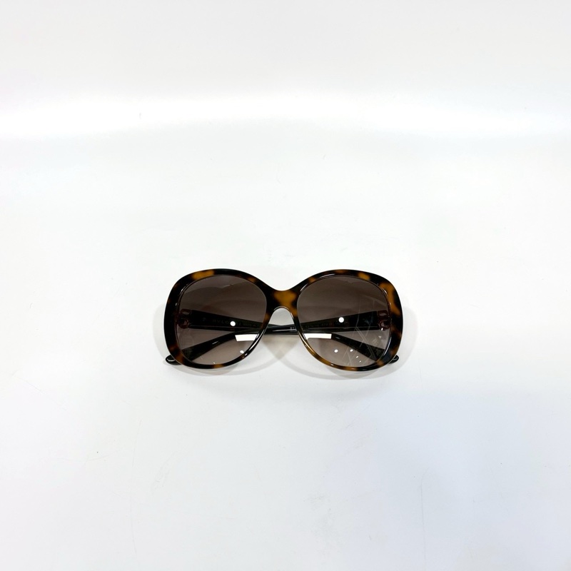 Bvlgari茶色蝴蝶側LOGO太陽眼鏡BV8171B-3