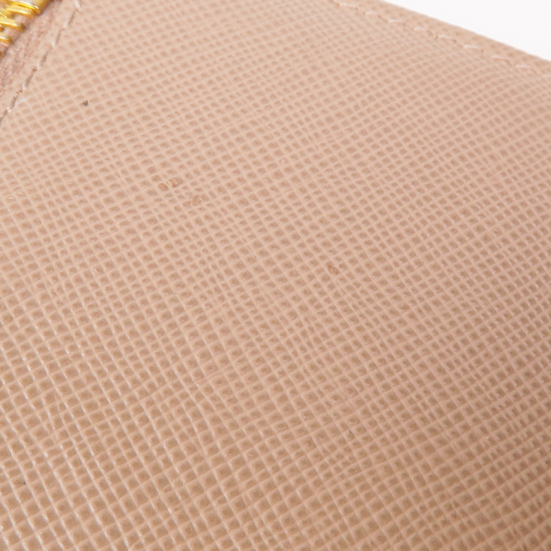 PRADA Saffiano皮革Long Wallet金扣長錢包-17