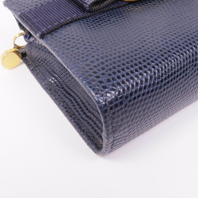 Salvatore Ferragamo 牛皮皮革Coin Purse金扣零錢包-5