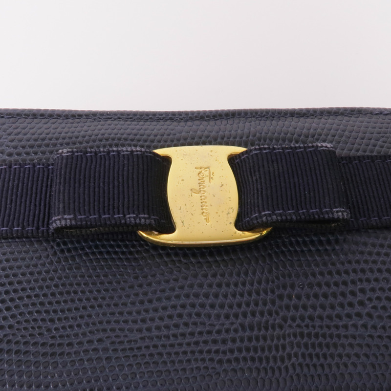 Salvatore Ferragamo 牛皮皮革Coin Purse金扣零錢包-10