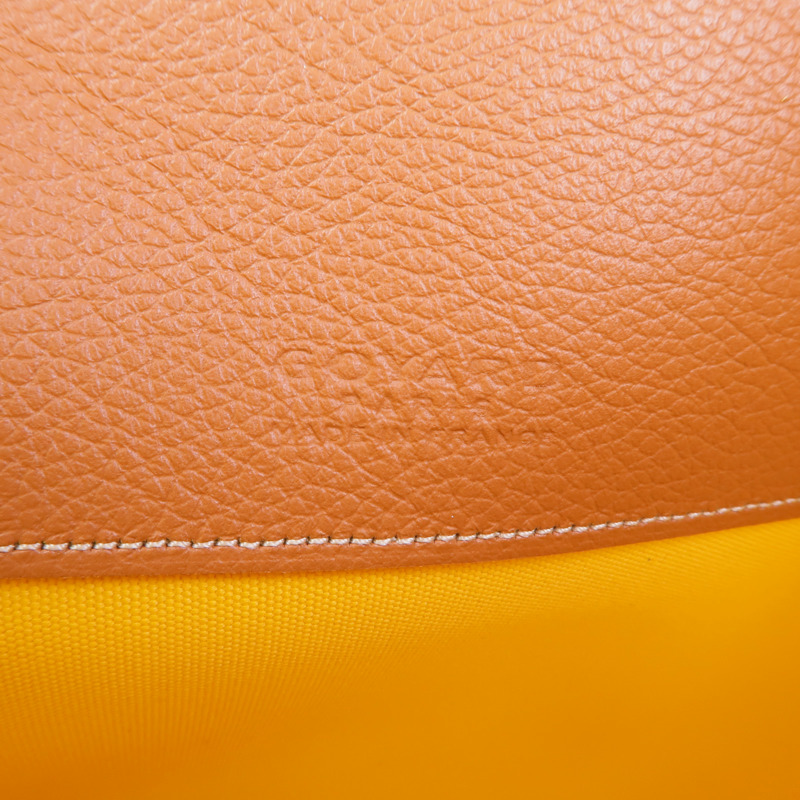 GOYARD 塗層帆布Clutch銀扣手拿包-11