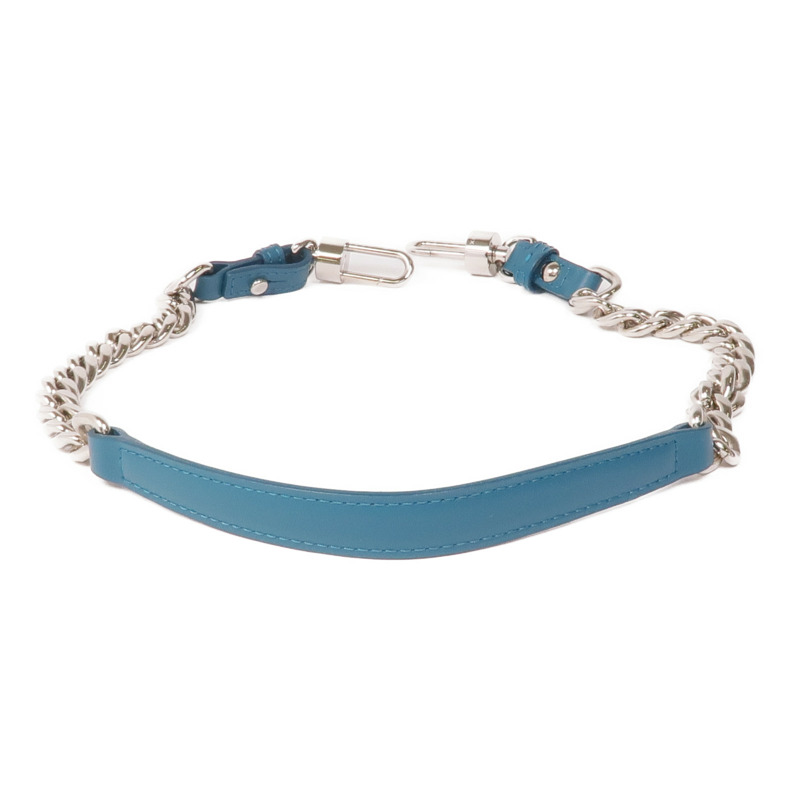 Delvaux 牛皮皮革/金屬Shoulder Strap肩帶-3