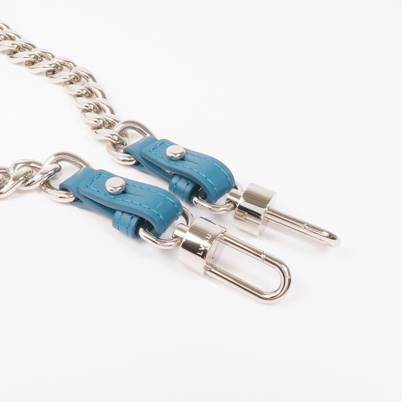 Delvaux 牛皮皮革/金屬Shoulder Strap肩帶-4