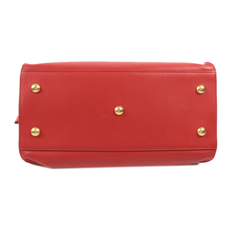 SAINT LAURENT 牛皮皮革Y Line金扣手挽肩背兩用袋-3