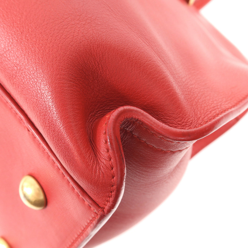 SAINT LAURENT 牛皮皮革Y Line金扣手挽肩背兩用袋-11