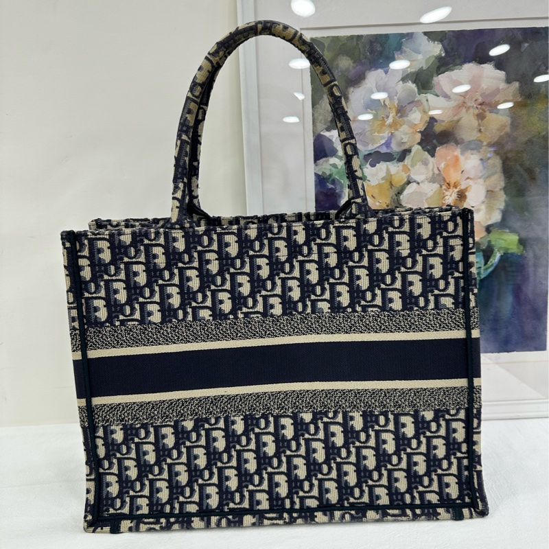 Dior 迪奧 #Oblique系列#托特包 tote #老花 20年#中號-1