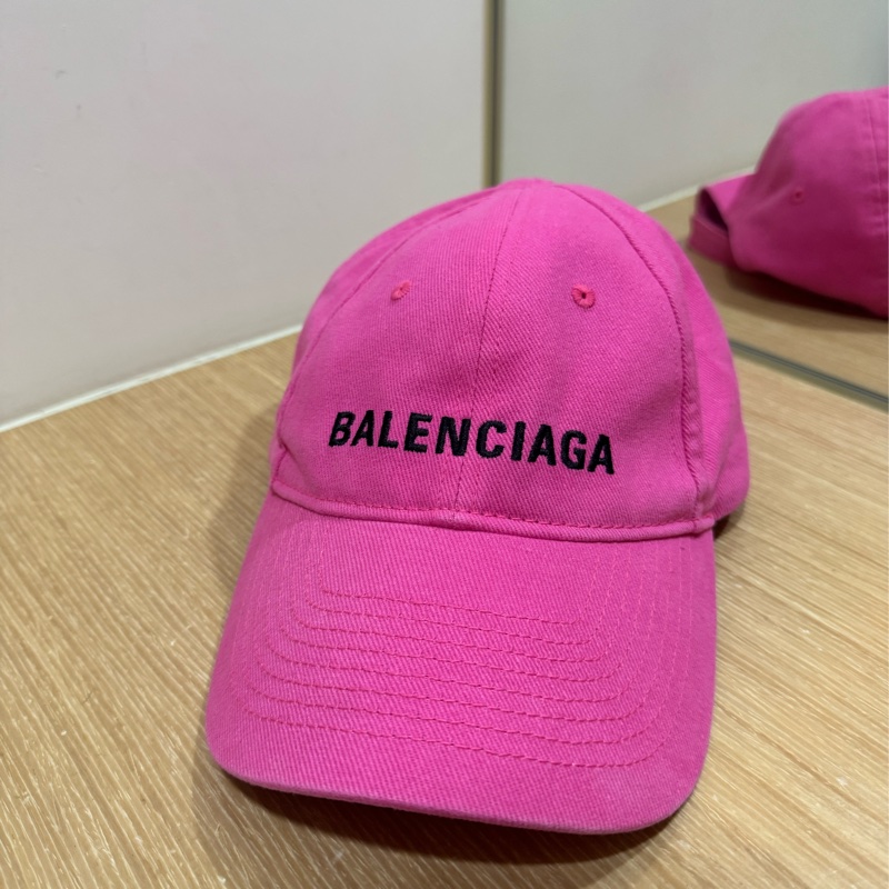 Balenciaga 巴黎世家粉色帽子-0