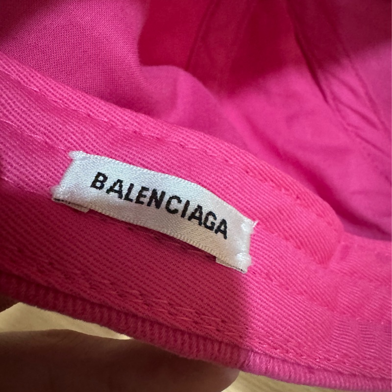 Balenciaga 巴黎世家粉色帽子-5