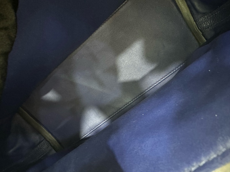 Hermes 愛馬仕 2424-29 寶石藍拼午夜藍 U刻 有購證-9