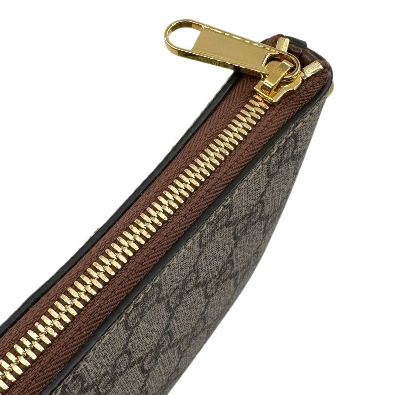 GUCCI古馳 雙G系列 雙G徽標可拆卸肩帶 帆布拼皮革飾邊 單肩斜挎包 男款-9