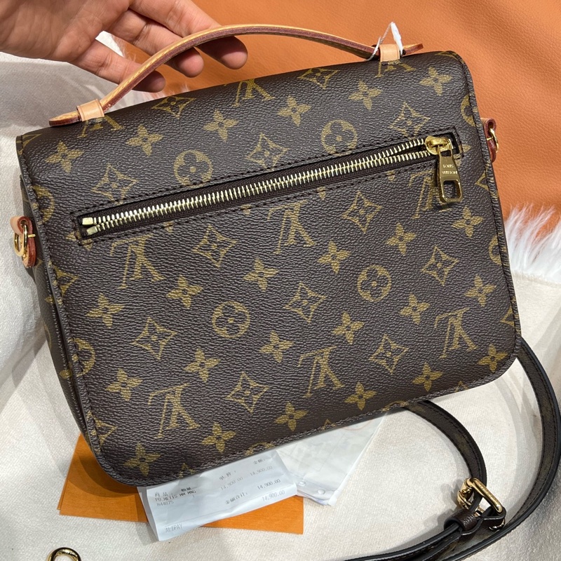 98新LV 老花郵差包 SR2270 2020年編碼 20年發票-8